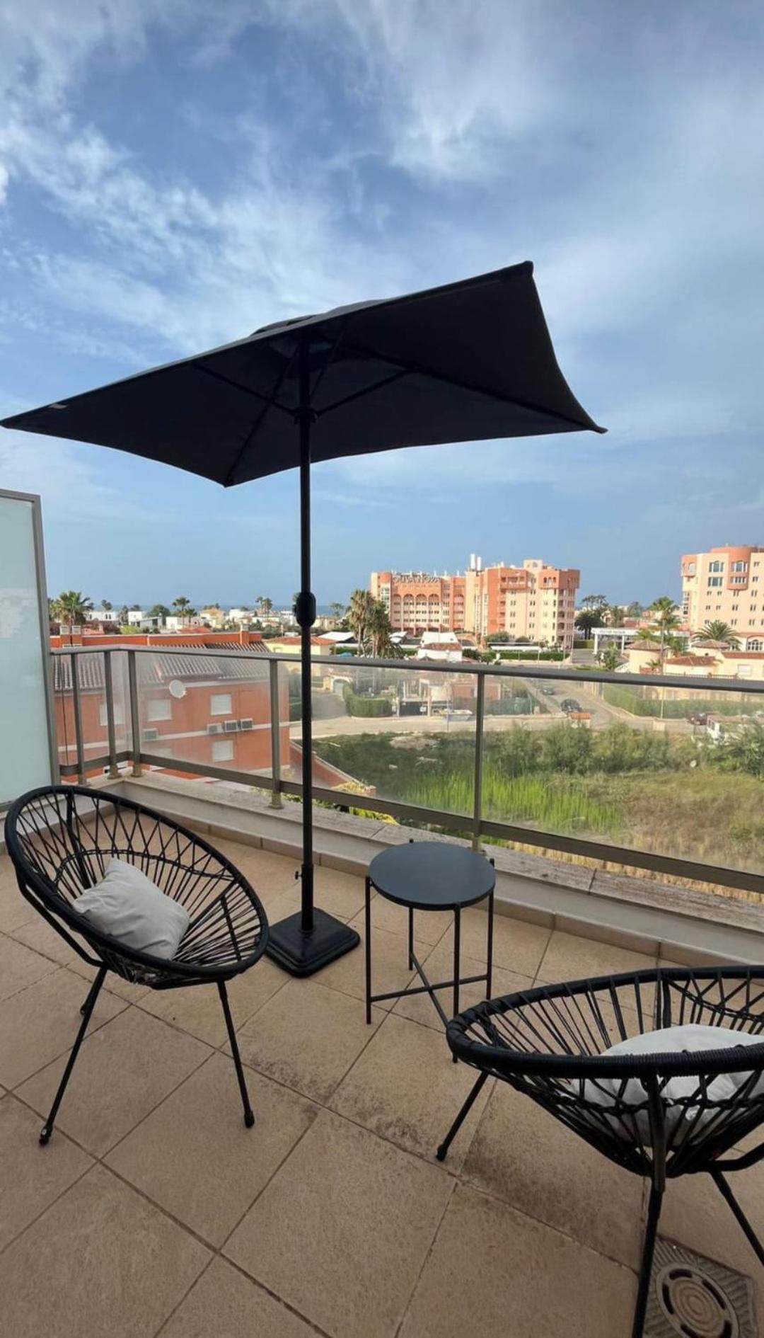 Apartamento Paz Con Terraza Y Vistas Al Mar Oliva Εξωτερικό φωτογραφία